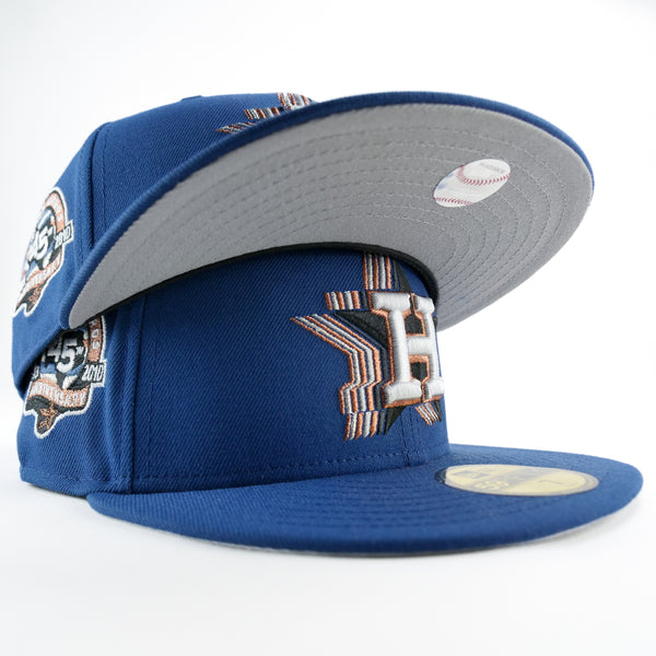 New Era Custom Exclusive Fitted Houston Astros Shock Wave (45th Anniversary Patch)