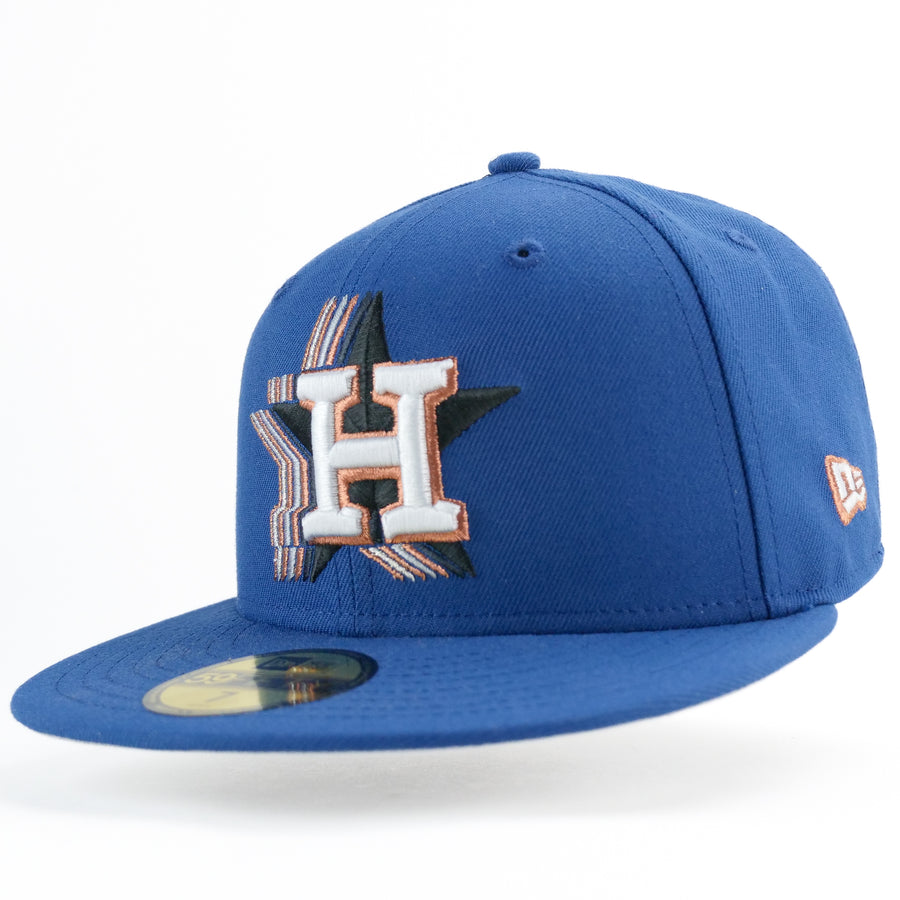 New Era Custom Exclusive Fitted Houston Astros Shock Wave (45th Anniversary Patch)