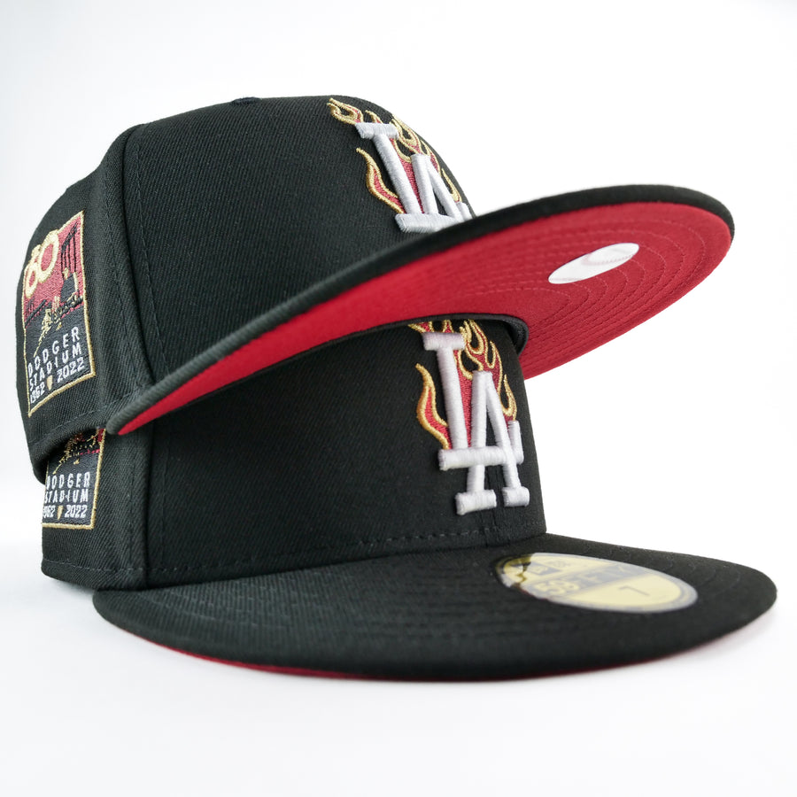 New Era Custom Exclusive Fitted Los Angeles Dodgers 60th Anniversary Dodgers Stadium