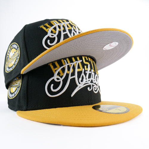 New Era Custom Exclusive Fitted Houston Astros (Script) 45 Years Anniversary Patch