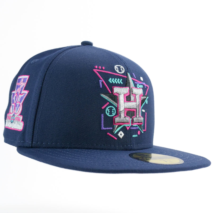 New Era Custom Exclusive Fitted Houston Astros (Galaxy) 35th Anniversary Patch