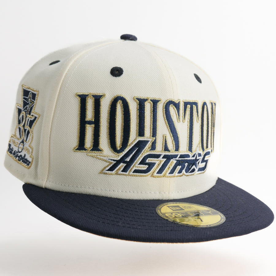 New Era Custom Exclusive Fitted Houston Astros 35th Anniversary Patch