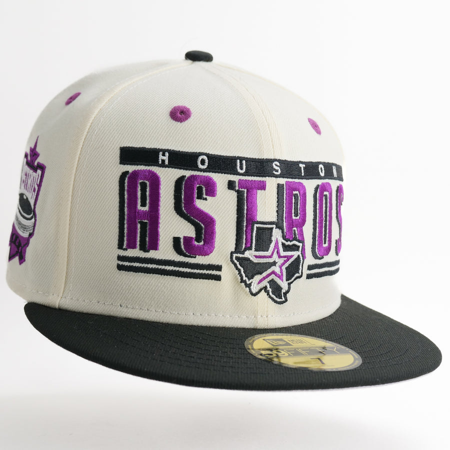 New Era Custom Exclusive Fitted Houston Astros 1986 (Purple Bliss)