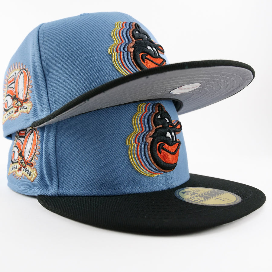 New Era 5950 Fitted Baltimore Orioles Shockwave 50th Anniversary (Legend Blue)