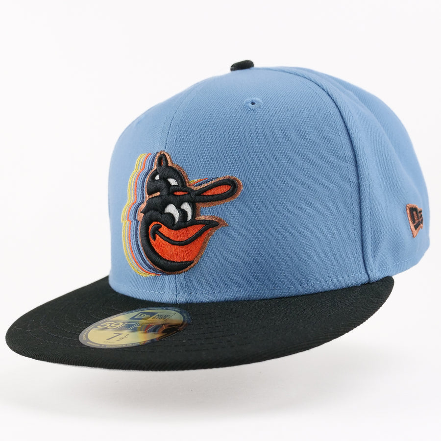 New Era 5950 Fitted Baltimore Orioles Shockwave 50th Anniversary (Legend Blue)