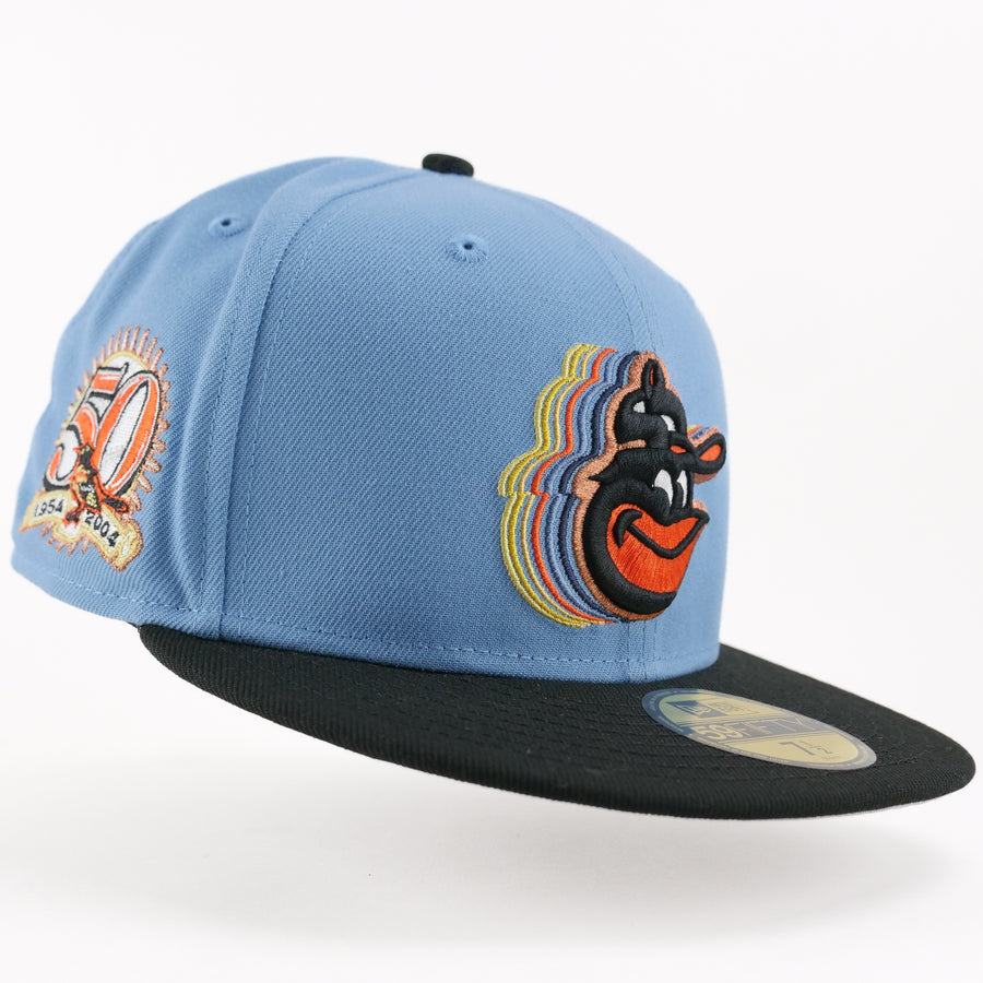 New Era 5950 Fitted Baltimore Orioles Shockwave 50th Anniversary (Legend Blue)