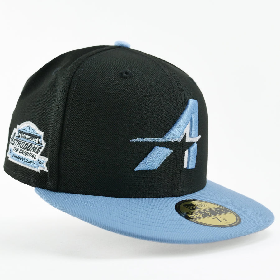 New Era Fitted Custom Exclusive Houston Astros Astrodome (Black University Blue)