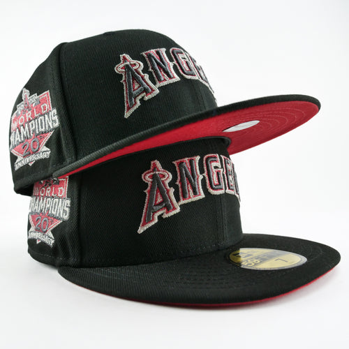 New Era Fitted Custom Exclusive Anaheim Angels Metallic 2002 WS Champions