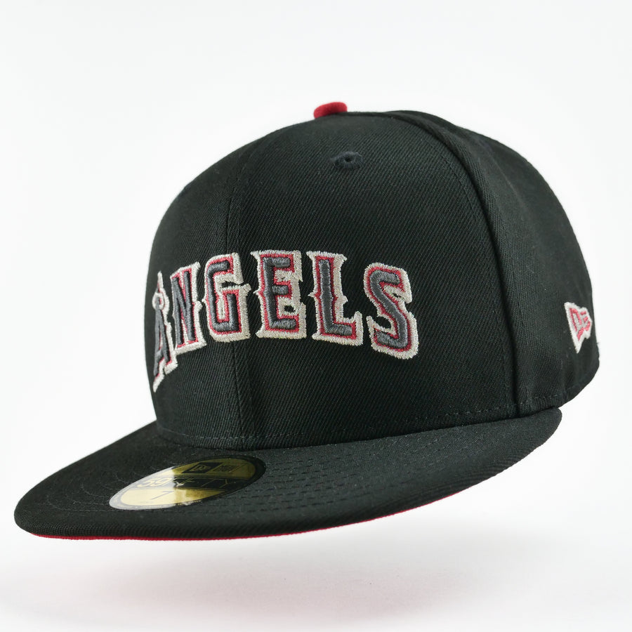 New Era Fitted Custom Exclusive Anaheim Angels Metallic 2002 WS Champions