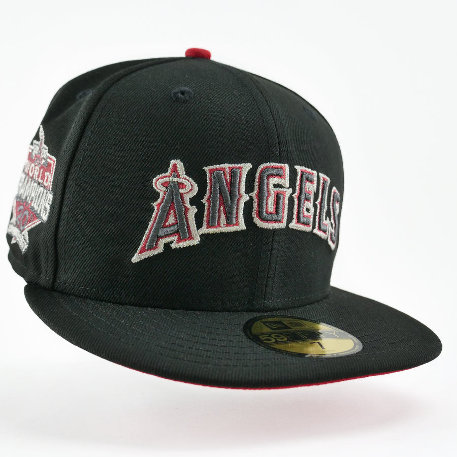 New Era Fitted Custom Exclusive Anaheim Angels Metallic 2002 WS Champions