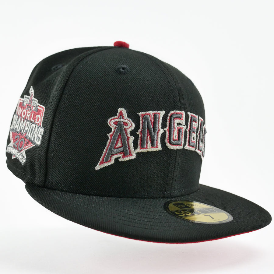 New Era Fitted Custom Exclusive Anaheim Angels Metallic 2002 WS Champions
