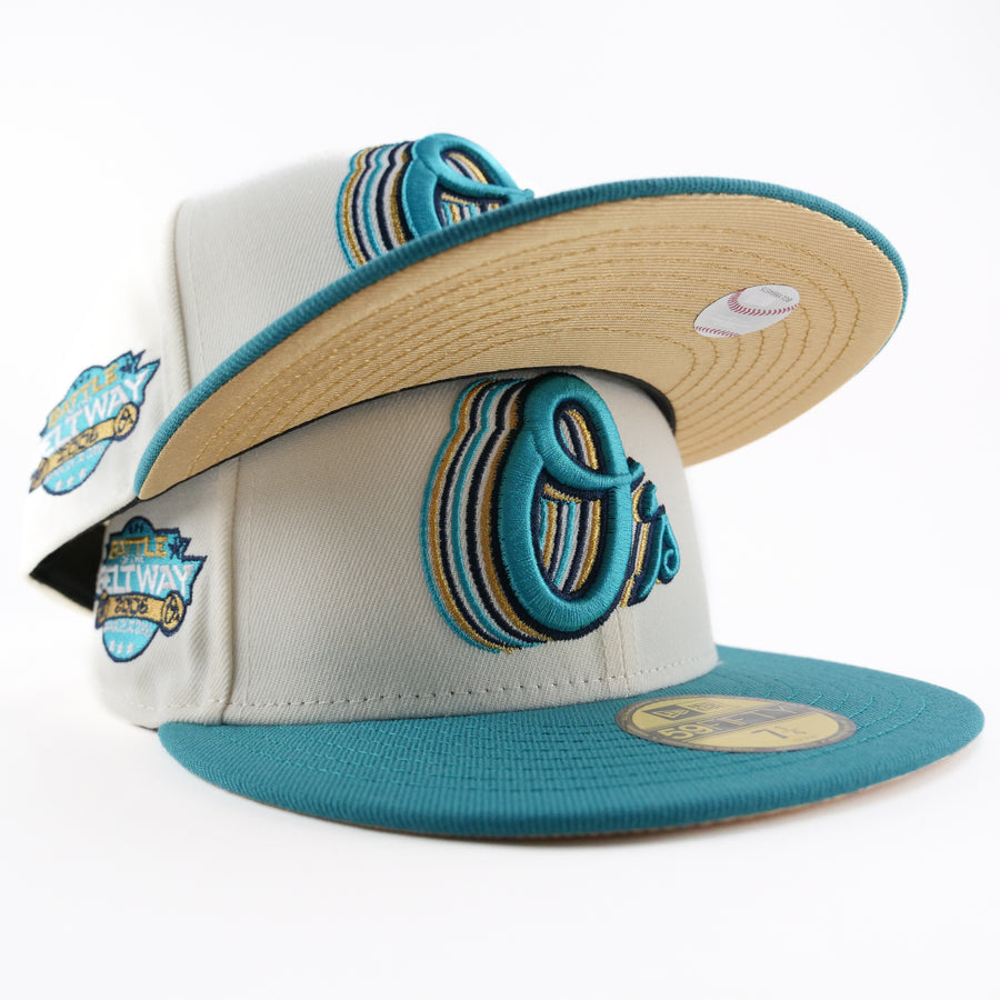 New Era Custom Exclusive Fitted Baltimore Orioles Shock Wave (Battle of The Beltway)