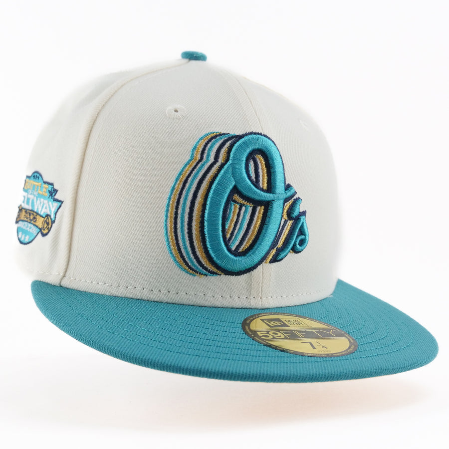 New Era Custom Exclusive Fitted Baltimore Orioles Shock Wave (Battle of The Beltway)