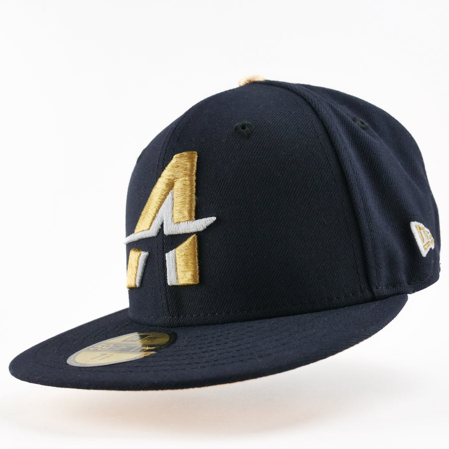 New Era Custom Exclusive Houston Astros (Navy Metallic Gold) 35th Anniversary Patch