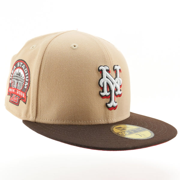 New Era Custom Exclusive Fitted New York Mets Shea Stadium ( Gingerbread)