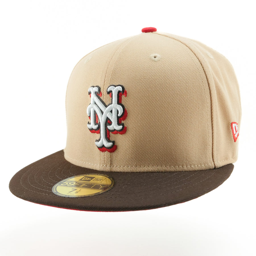 New Era Custom Exclusive Fitted New York Mets Shea Stadium ( Gingerbread)