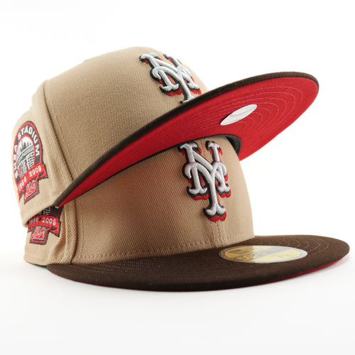 New Era Custom Exclusive Fitted New York Mets Shea Stadium ( Gingerbread)