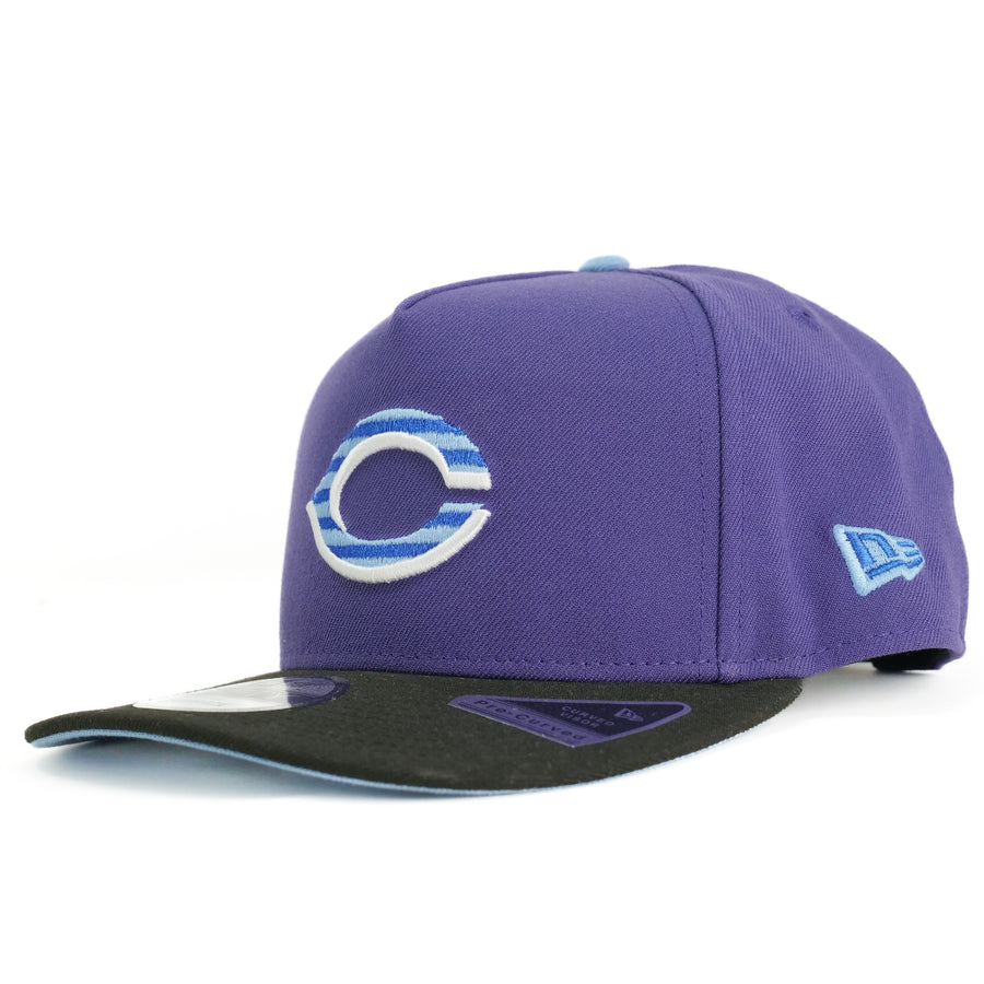 New Era Custom Exclusive 950 A Frame Curved Visor Cincinnati Reds (Grape) 1975 World Champions - Magic Sneaker