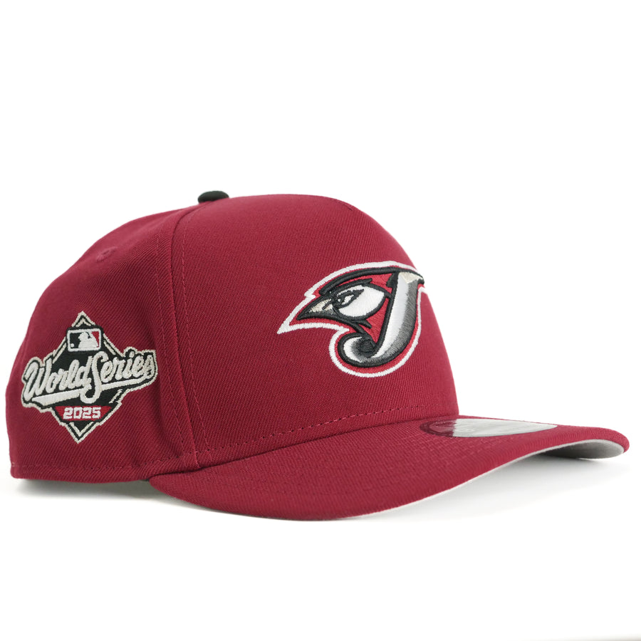 New Era 950 A Frame Custom Exclusive Toronto Blue Jays 2025 World Series (Merlot) - Magic Sneaker