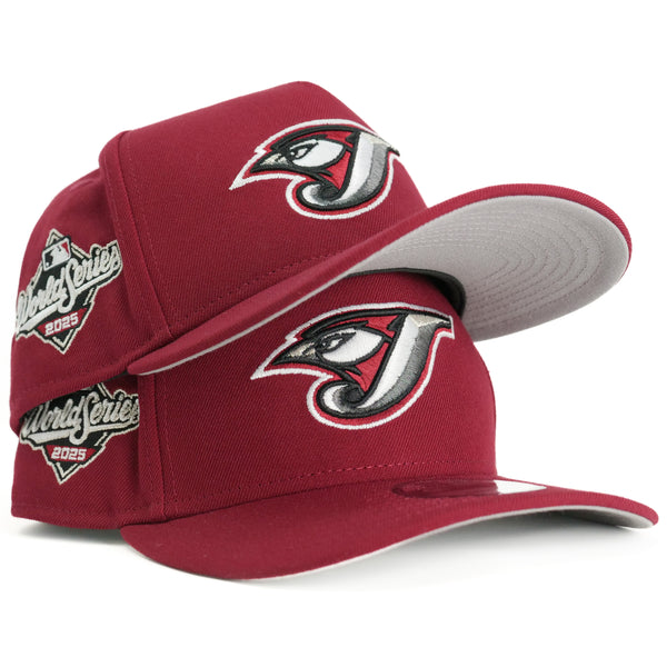 New Era 950 A Frame Custom Exclusive Toronto Blue Jays 2025 World Series (Merlot) - Magic Sneaker
