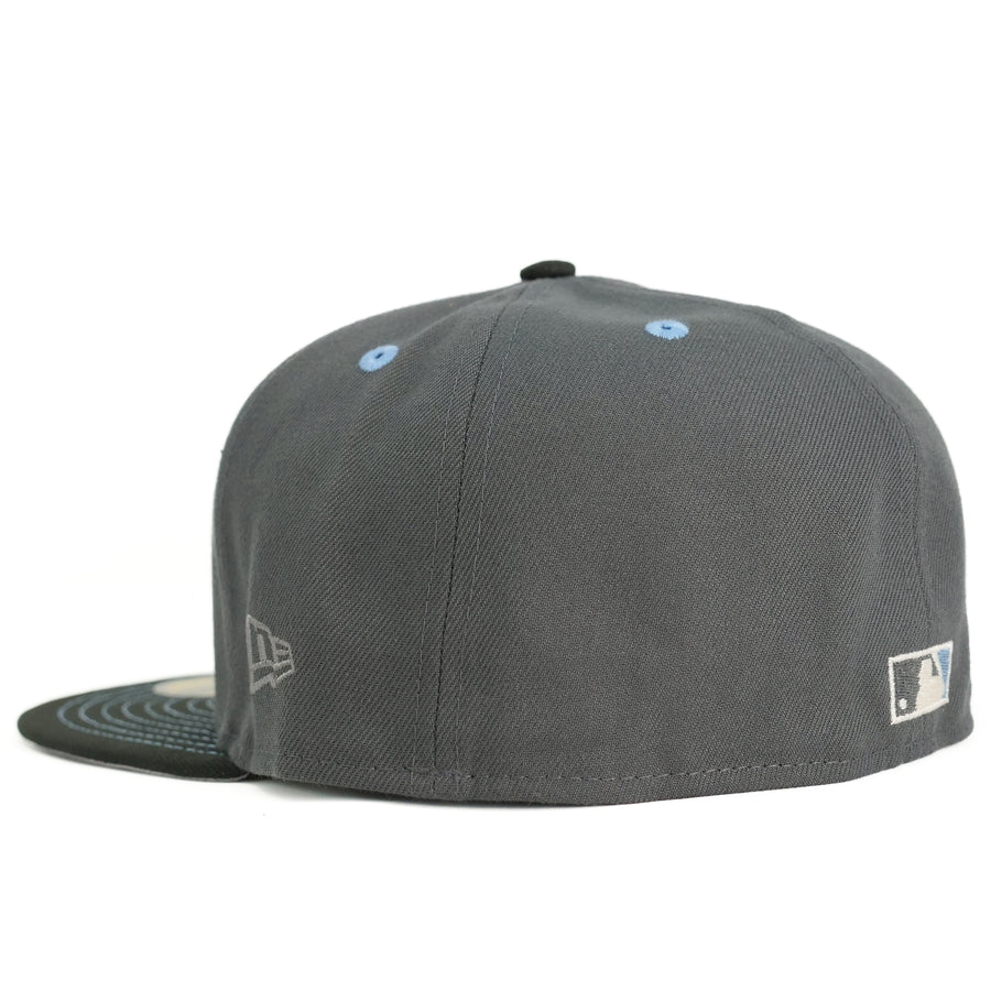 New Era 5950 Fitted Boston Red Sox 2018 World Series (Metallic Blue Iris) - Magic Sneaker
