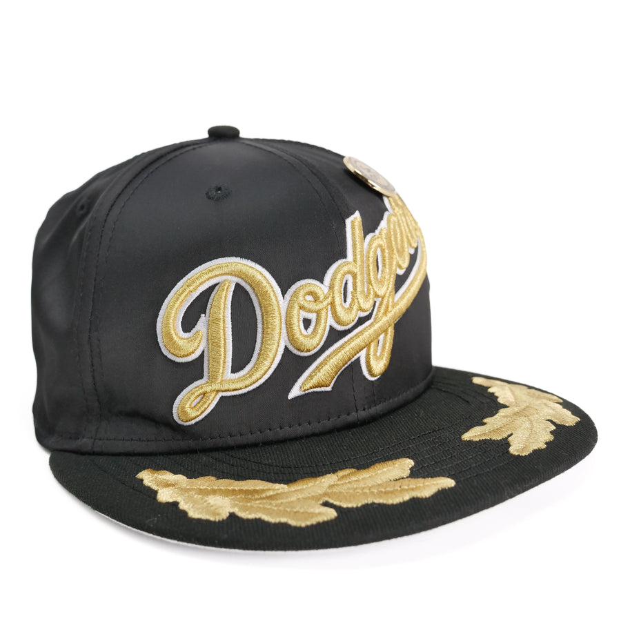 New Era MLB Fitted Los Angeles Dodgers Silk Metallic Gold - Magic Sneaker