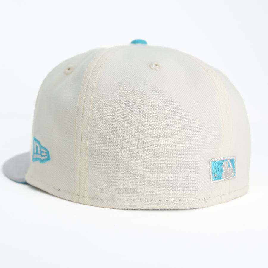 New Era 5950 Custom Exclusive Arizona Diamondbacks 25th Anniversary (Chrome Metallic Teal Rush)