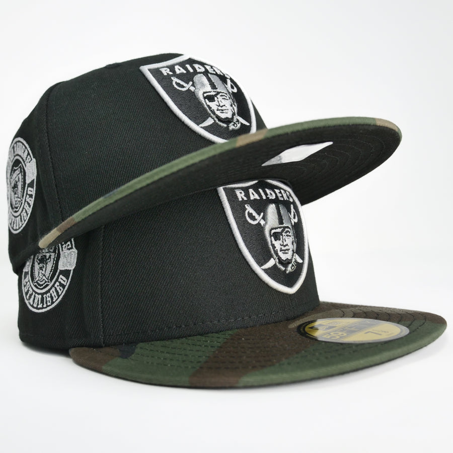 NEW ERA NFL FITTED 5950 LOS ANGELES RAIDERS (CAMO) SUPER BOWL CHAMPIONS - Magic Sneaker