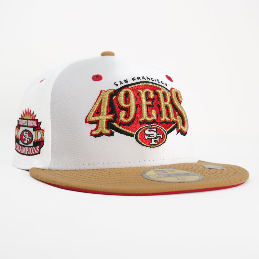 New Era Custom Exclusive NFL Fitted San Francisco 49ers (Superbowl Champions)