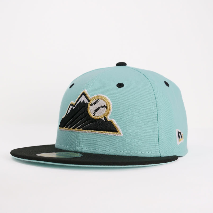 New Era Custom Exclusive MLB Fitted Colorado Rockies 25th Anniversary (Tiffany Green)