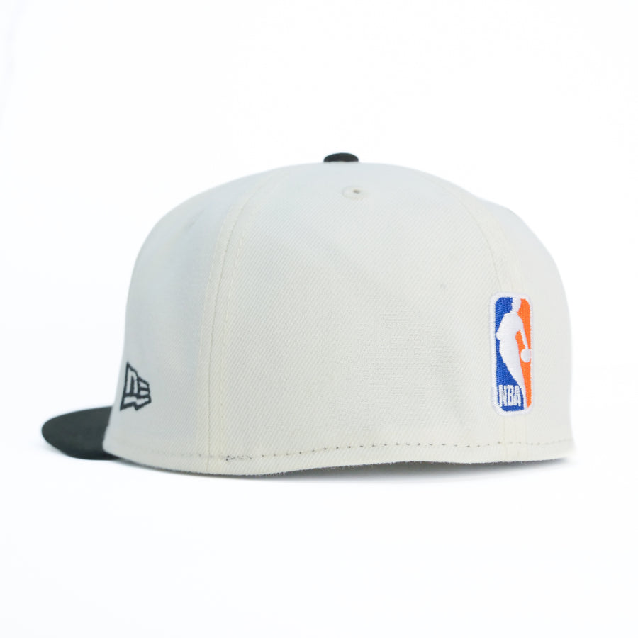 New Era Custom NBA Fitted New York Knicks Chrome (2025-2026 Champions Patch) - Magic Sneaker