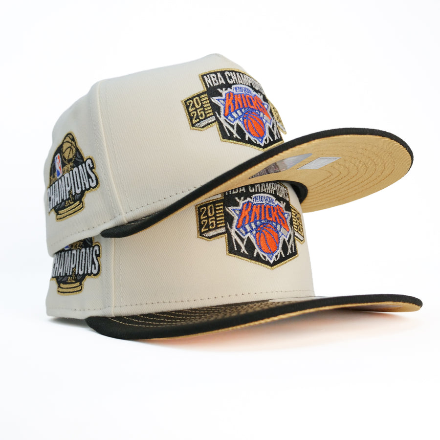 New Era Custom Exclusive 950 A/Frame Snapback New York Knicks Champions 2025-2026