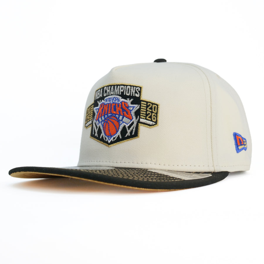 New Era Custom Exclusive 950 A/Frame Snapback New York Knicks Champions 2025-2026