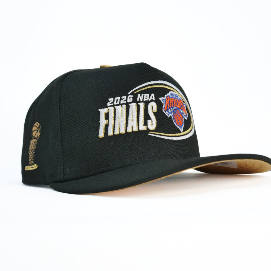 New Era Custom Exclusive NBA 950 A/Frame Snapback New York Knicks Champions 2025-2026