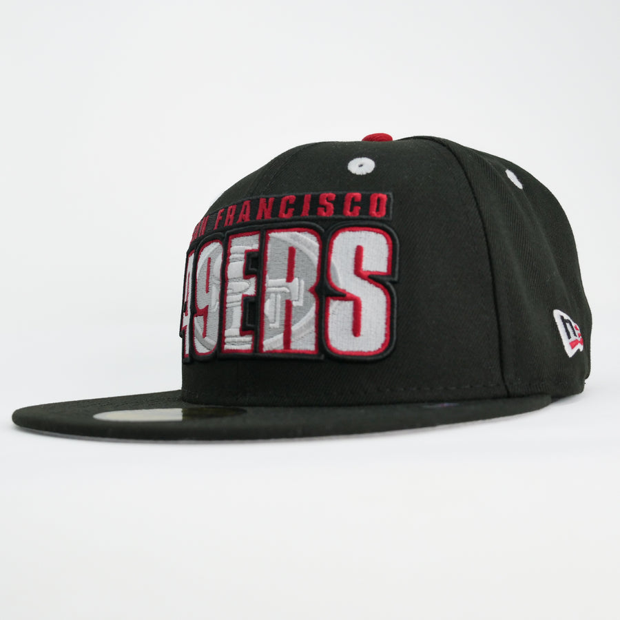 New Era NFL Custom Exclusive Fitted San Francisco 49ers (Superbowl LVIII Patch)