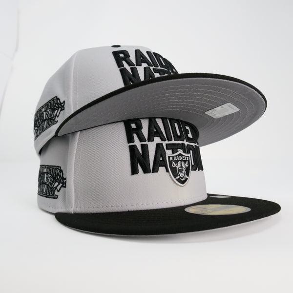 New Era NFL Custom Exclusive Fitted Raider Nation (Superbowl XVIII)