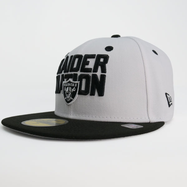 New Era NFL Custom Exclusive Fitted Raider Nation (Superbowl XVIII)