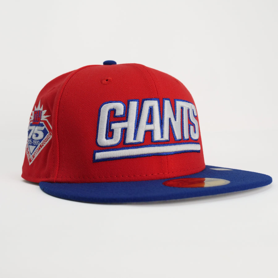 New Era NFL Custom Exclusive Fitted New York Giants (75th Anniversary Patch) - Magic Sneaker
