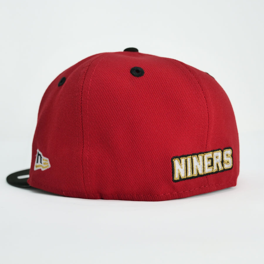 New Era NFL Custom Exclusive Fitted San Francisco 49ers Paint Splatter 60th Anniversary Commemorative Patch&nbsp;