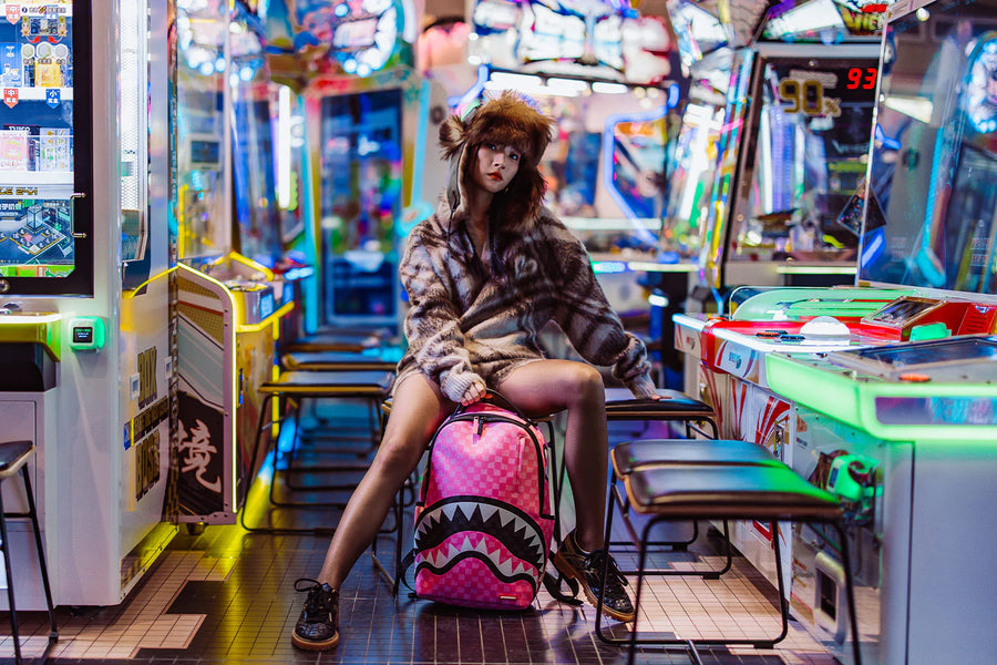 SPRAYGROUND PINK PARADISE DLXSV BACKPACK