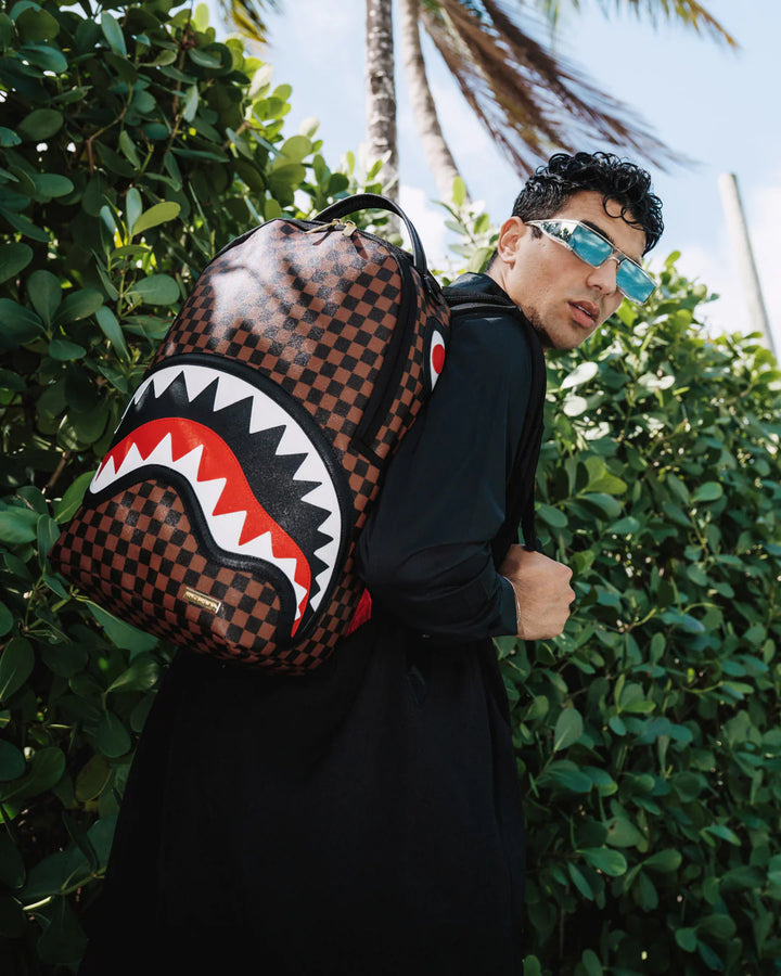 SPRAYGROUND SAWTOOTH SHARKS IN PARIS DLXSV BACKPACK