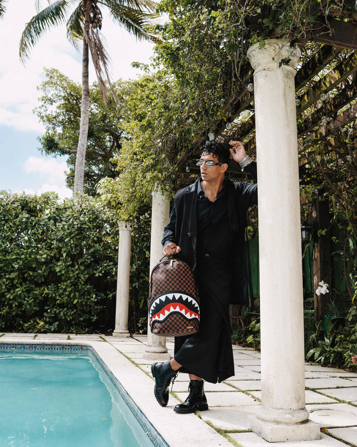 SPRAYGROUND SAWTOOTH SHARKS IN PARIS DLXSV BACKPACK