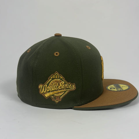 New York Yankees, Other, Gold Leather New York Yankee Hat