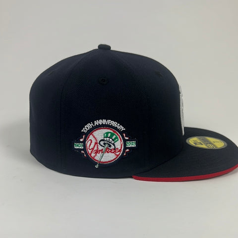 New Era New York Yankees Big Apple 100th Anniversary Black and Red