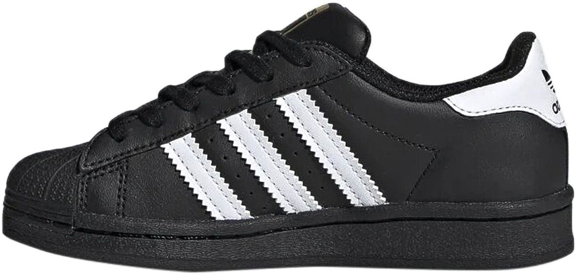 Adidas Kids Pre-School Originals Superstar Shoes in Black/White, Size 11 Adidas Kids Pre-School Originals Superstar Shoes in Black/White, Size 11