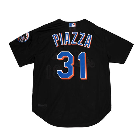 Authentic Mike Piazza New York Mets 2000 Button Front Jersey – Magic Sneaker