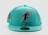 New Era 70382168 (Mens) Florida Marlins 1997 Ws 7 / Teal Hats