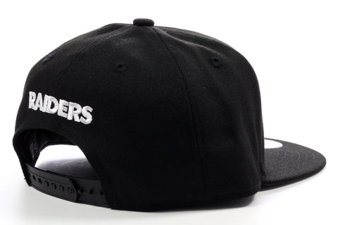 MEN'S 950 NFL LAS VEGAS RAIDERS BLACK/GREY BASIC SNAPBACK HAT