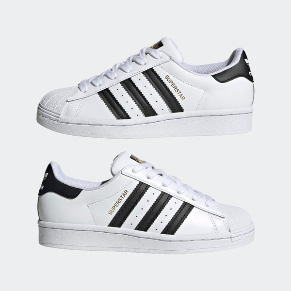 Adidas superstar 2 white size 4 hot sale