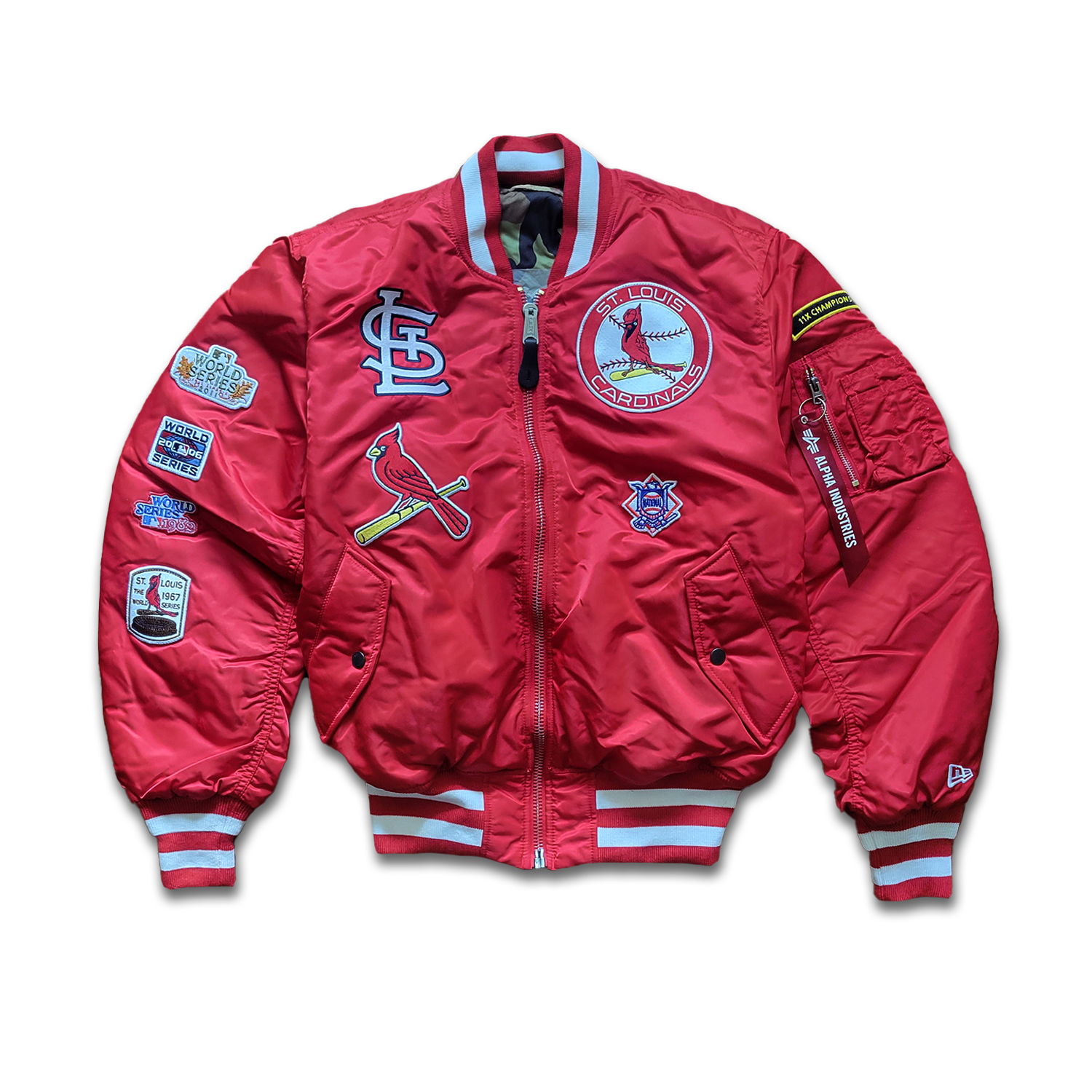 Alpha industries 2025 red tag